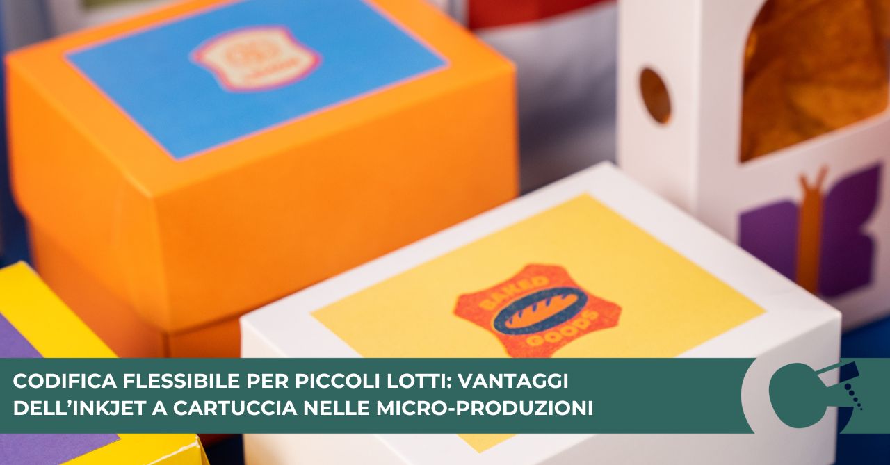 Codifica Flessibile per Piccoli Lotti: Vantaggi dell’Inkjet a Cartuccia nelle Micro-Produzioni