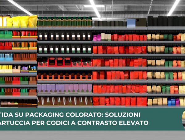 Stampa Nitida su Packaging Colorato: Soluzioni Inkjet a Cartuccia per Codici a Contrasto Elevato