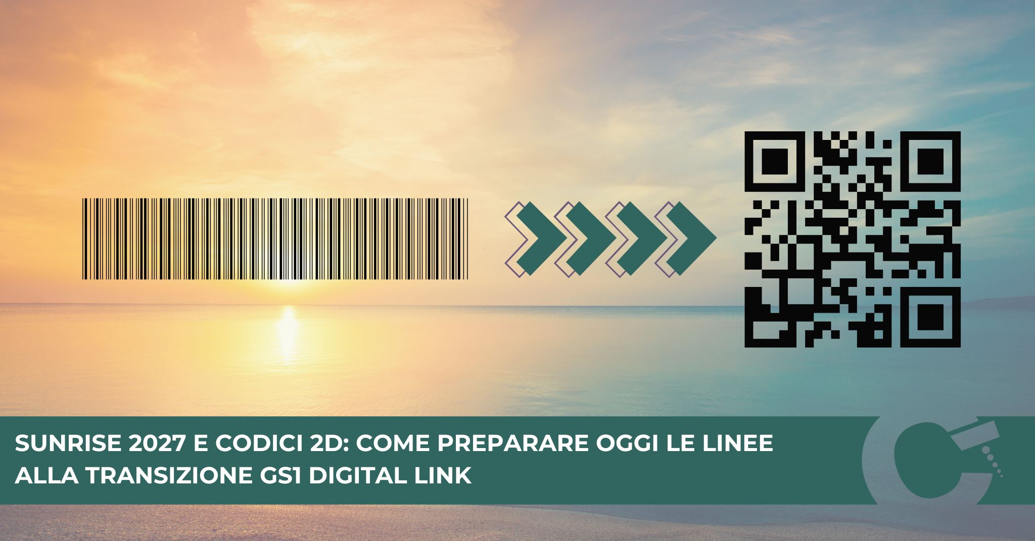 Sunrise 2027 e codici 2D: come preparare oggi le linee alla transizione GS1 Digital Link